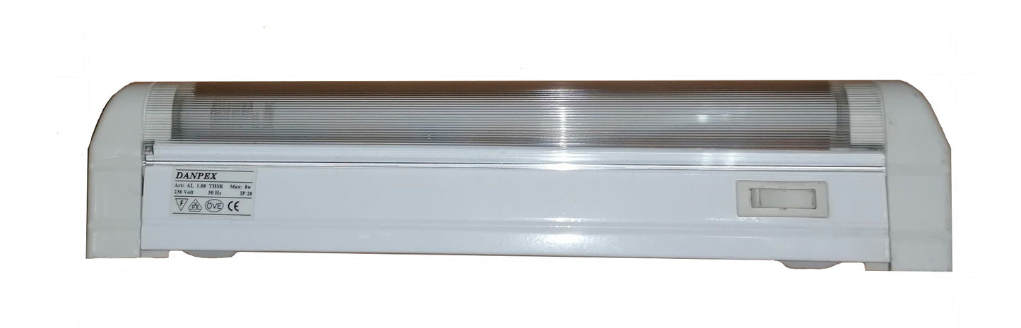 Pilux & Danpex Σκαφάκι με Κάλυμμα Λάμπας Φθορίου 220V