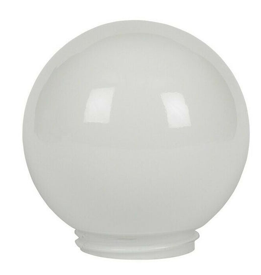 Γλόμπος Γυαλί Αρματούρας Λευκός