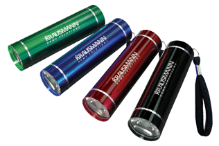 Φακός Αλουμινίου Χειρός Χρωματιστός LED (3 Μπαταρίες ΑΑΑ 30 Lumens) (Δεν Περιλαμβάνει Μπαταρίες)