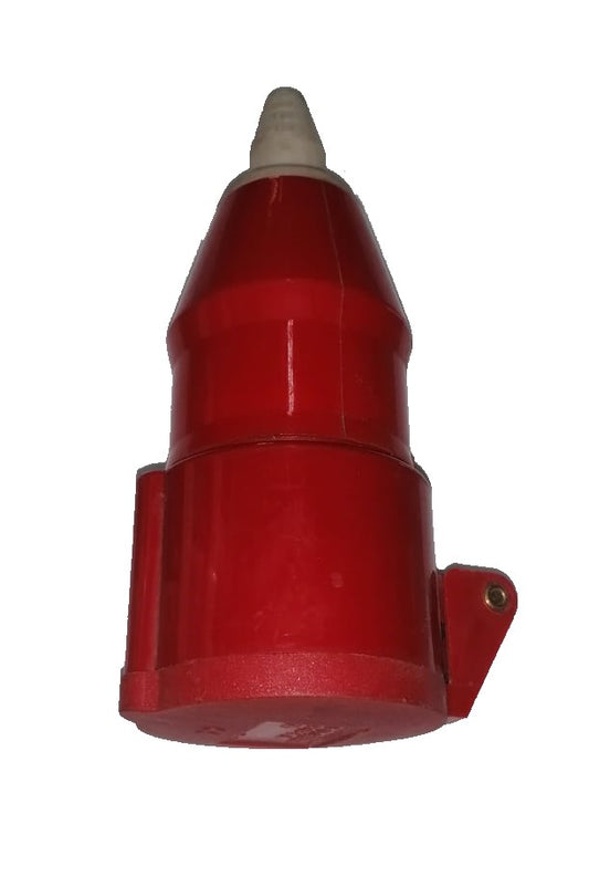 Βιομηχανικό Φις 5P Πλαστικό Κόκκινο