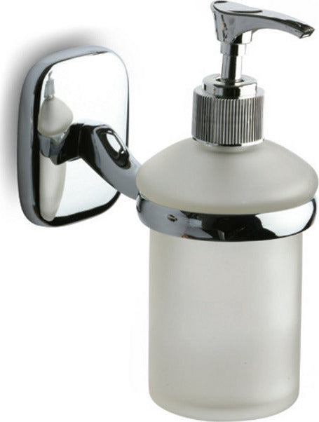 Socomesit Dispenser Γυάλινο Επιτοίχιο Λευκό/Χρωμέ
