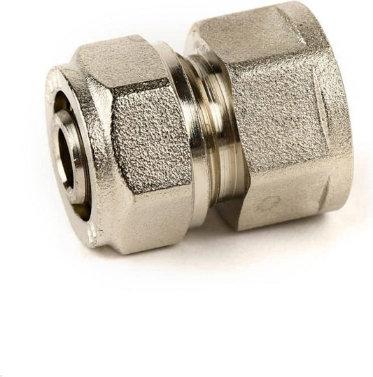 Ρακόρ Πολυστρωματικής Ορειχάλκινο Χρωμέ Φ16