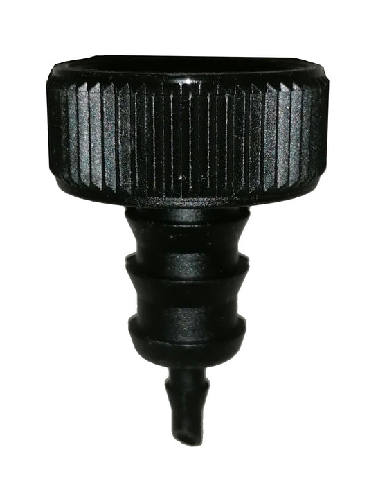 G.F. 6290 Ρακόρ Βρύσης Πλαστικό Μαύρο 3/4" 6/16mm