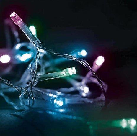 ΦOS_ME 200 Λαμπάκια LED με 8 Προγράμματα 31V 2400 Lumens 20m Ψυχρό