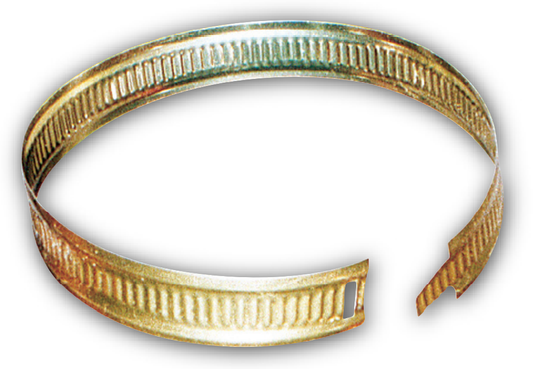 Δαχτυλίδι Σφικτήρας Σωλήνα (Μπουριού) Μεταλλικό Χρυσό Φ120