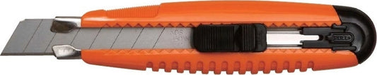 KDS GC-401 Κοπίδι Φαλτσέτα ΦαΜαχαίρι Μοκέτας Πλαστικό Πορτοκαλί με 2 Ανταλλακτικές Λάμες 18mm