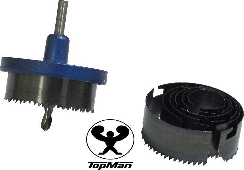 Topman Ποτηροτρύπανα Ξύλου 25-32-38-45-51-57-63mm Σετ 7τμχ
