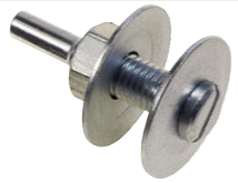 Poggi 336.00 Αξονάκι Δραπάνου για Δίσκους 12.75x8mm