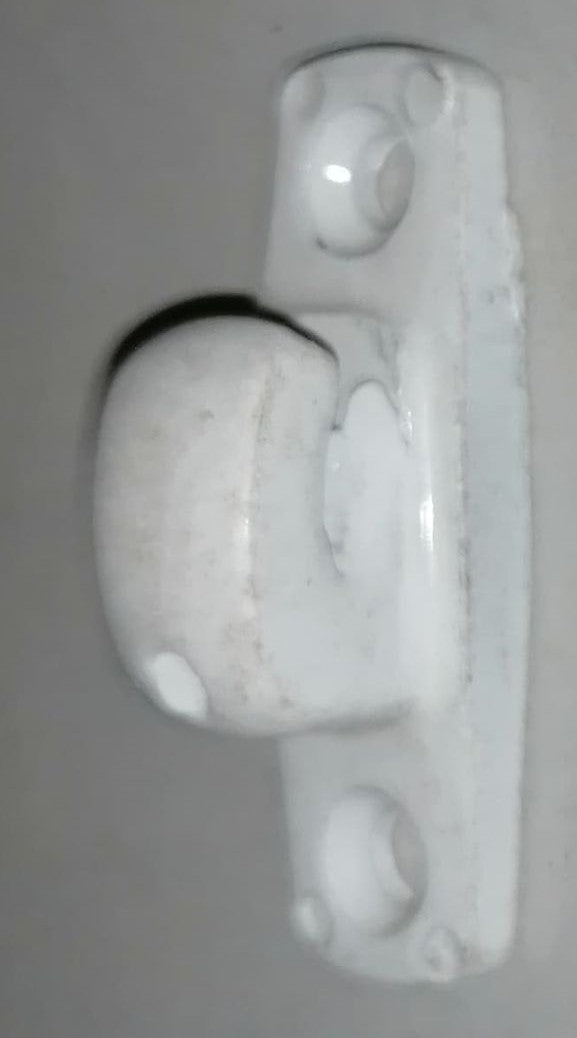 Αντίκρυσμα Χειρολαβής Παραθύρων Αλουμινίου 18*50mm