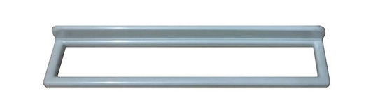 Begaplast Πετσετοκρεμάστρα Πλαστική Βιδωτή Λευκή 55cm