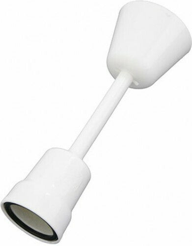 Ντουί Ε27 18cm με Καλώδιο Λευκό 2*0.75mm (Max 75W)