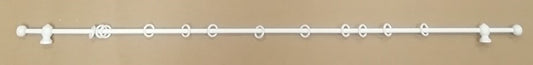 Κουρτινόβεργα Ξύλινη Φ10 120cm