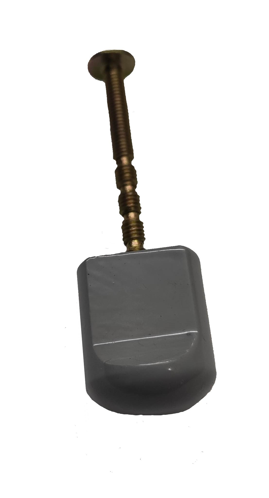 Πόμολο Επίπλων Ντουλαπιών Αλουμινίου Φ20*25mm (1 τμχ)