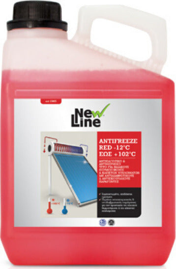 Newline Antifreeze Red Αντιπαγωτικό Υγρό Κόκκινο (-12oC εώς +102oC)