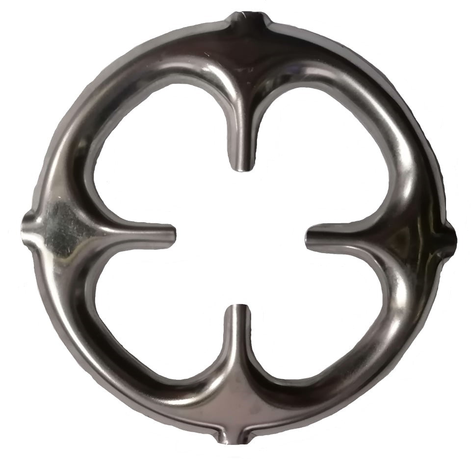 Σχαράκι Καμινέτου Μεταλλικό Ασημί Φ125mm