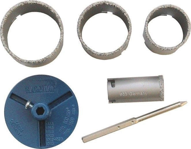 Haromac 08006000SB Ποτηροτρύπανο Πλακιδίων 33-53-63-73mm Σετ 4τμχ