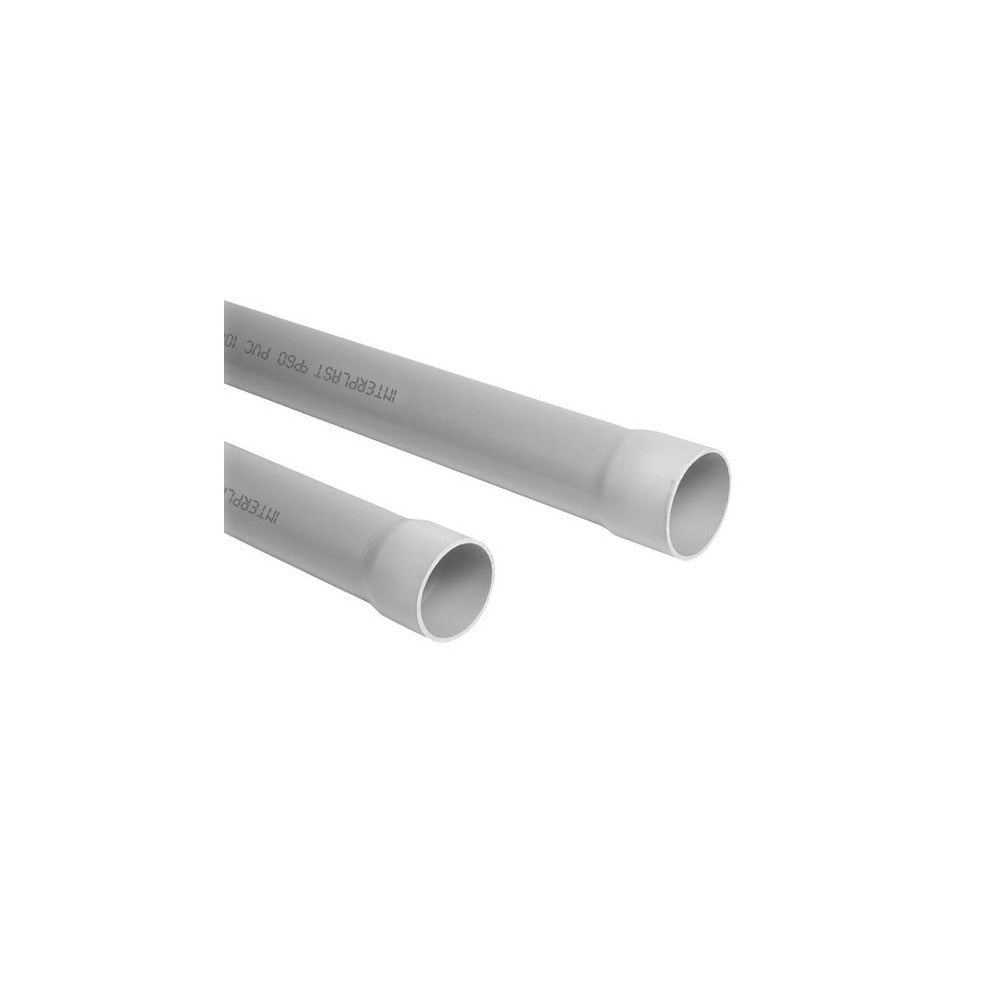 Fasoplast Σωλήνα PVC Γκρι 6atm 3m (Τιμή Μέτρου)