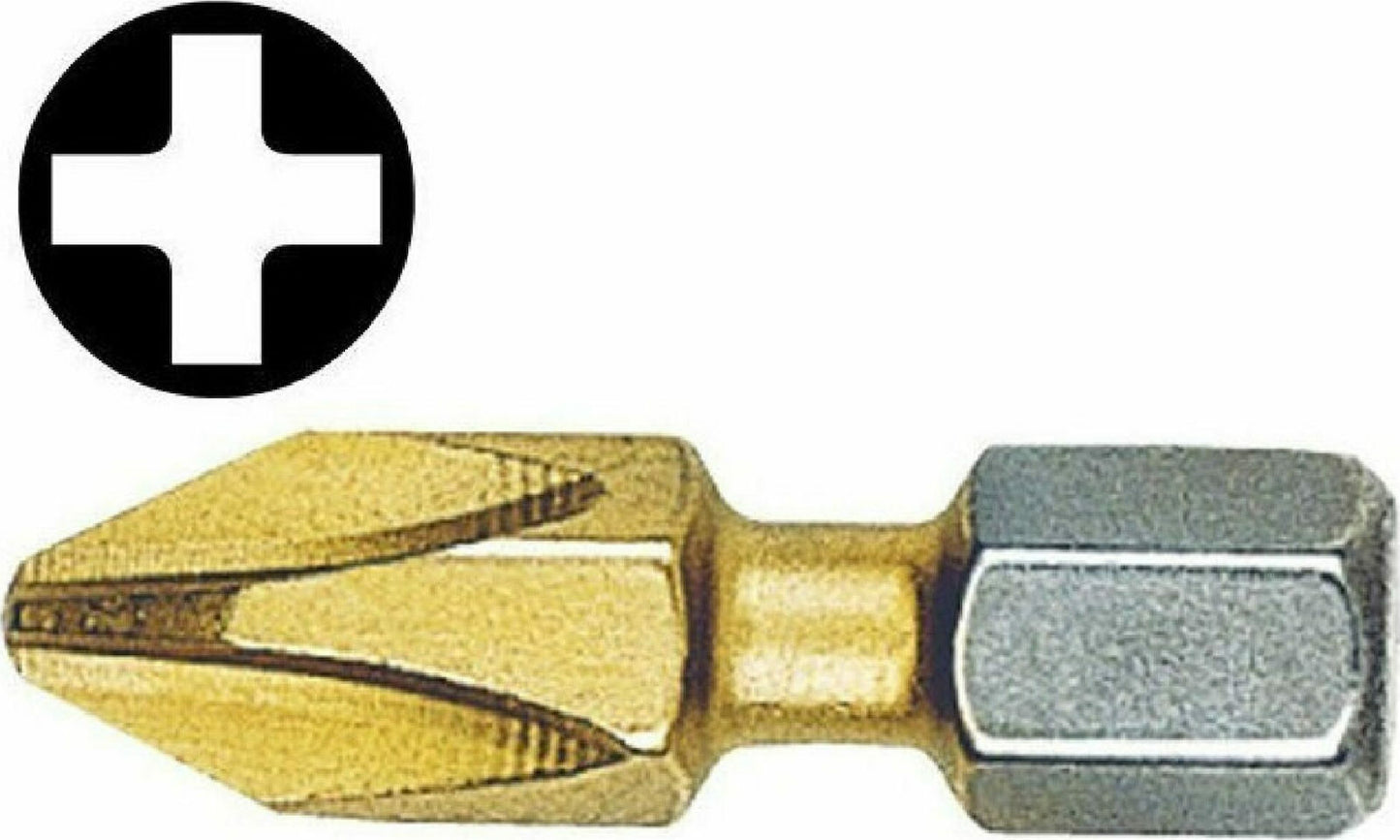 Witte Μύτη Κατσαβιδιού Τιτανίου Philips 1/4"