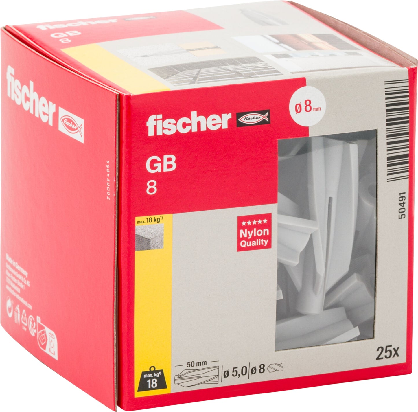 Fischer GB Βύσμα Πορομπετόν-Αλφαμπλόκ