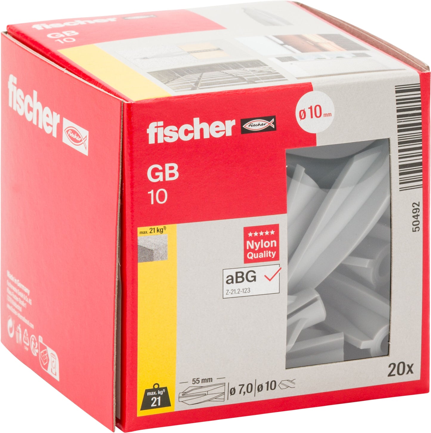 Fischer GB Βύσμα Πορομπετόν-Αλφαμπλόκ