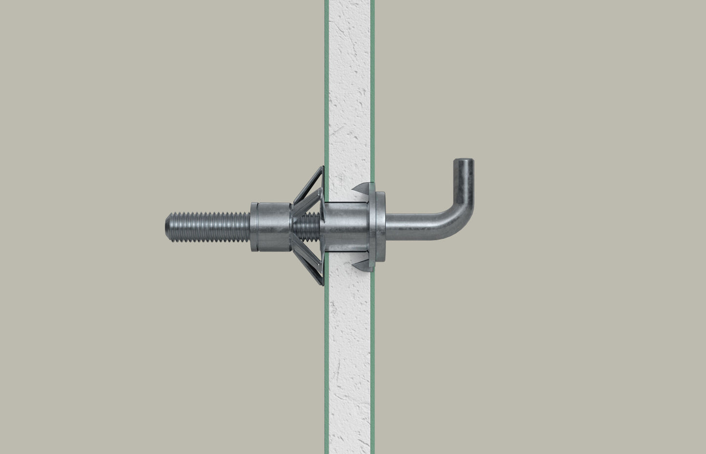 Fischer HM-H Μεταλλικό Στήριγμα Γυψοσανίδας με Γωνία