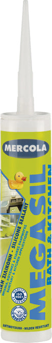 Evochem Mercola Megasil Αντιμουχλική Σιλικόνη Φύσιγγα 280ml