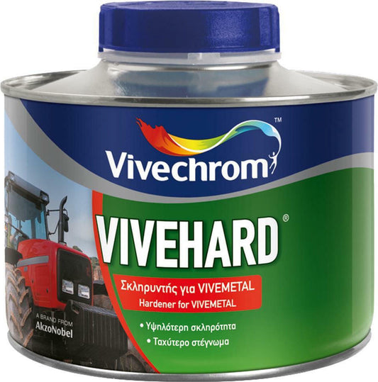 Vivechrom Vivehard Σκληρυντής Ντουκοχρωμάτων-Βερνικοχρωμάτων Μεταλλικών Επιφανειών 375ml