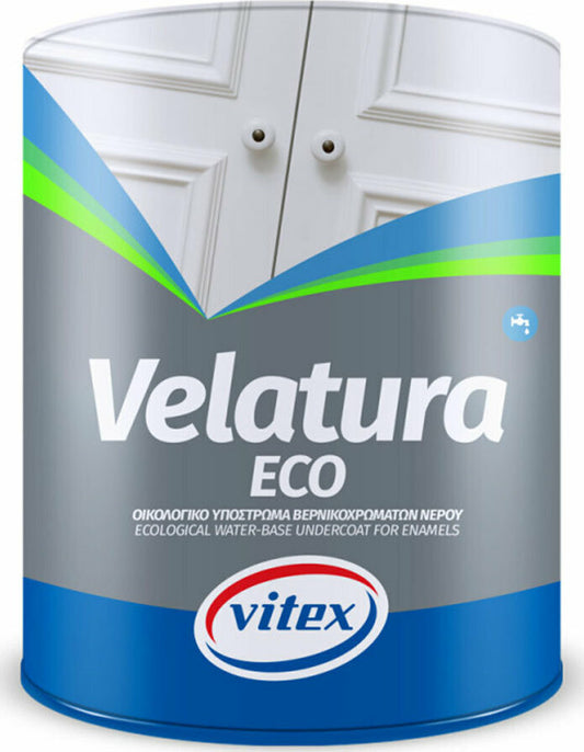 Vitex Velatura Eco Υπόστρωμα Ξύλινων Επιφανειών Νερού Λευκό