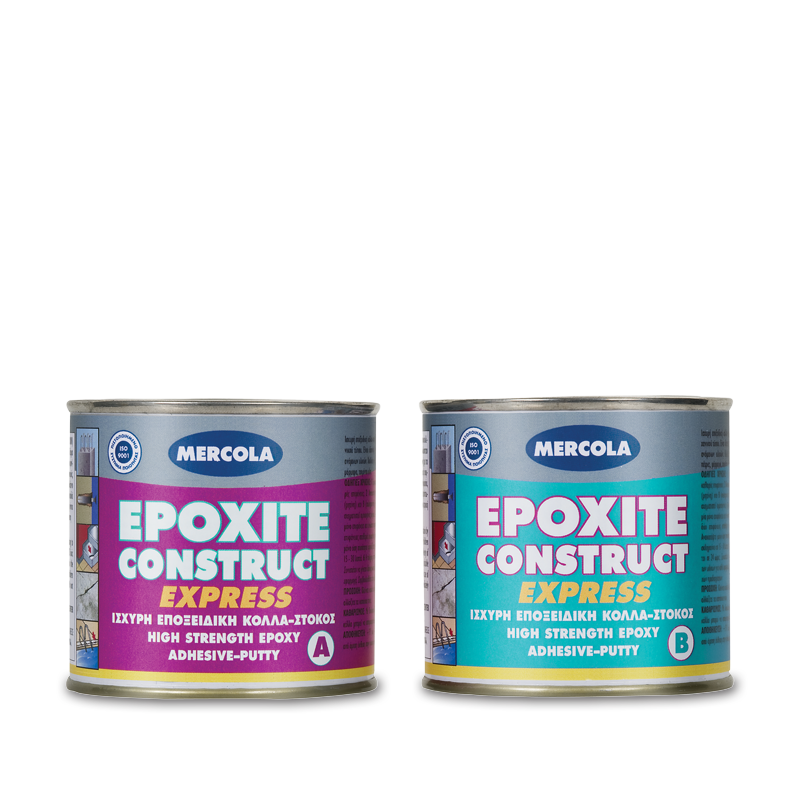 Mercola Epoxite Construct Ισχυρή Εποξειδική Κόλλα-Στόκος 2 Συστατικών 500gr+500gr