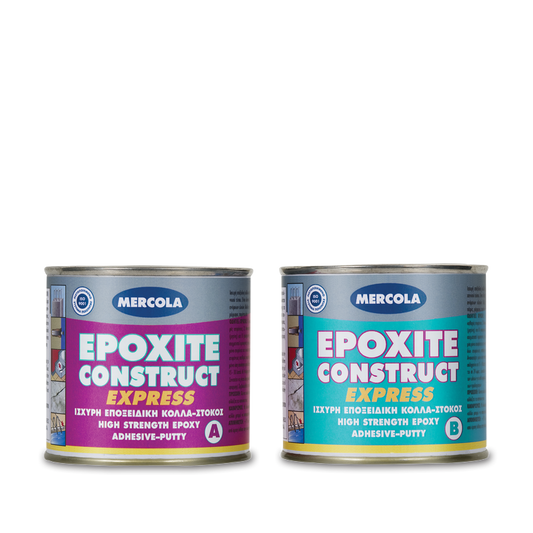 Mercola Epoxite Construct Ισχυρή Εποξειδική Κόλλα-Στόκος 2 Συστατικών 500gr+500gr