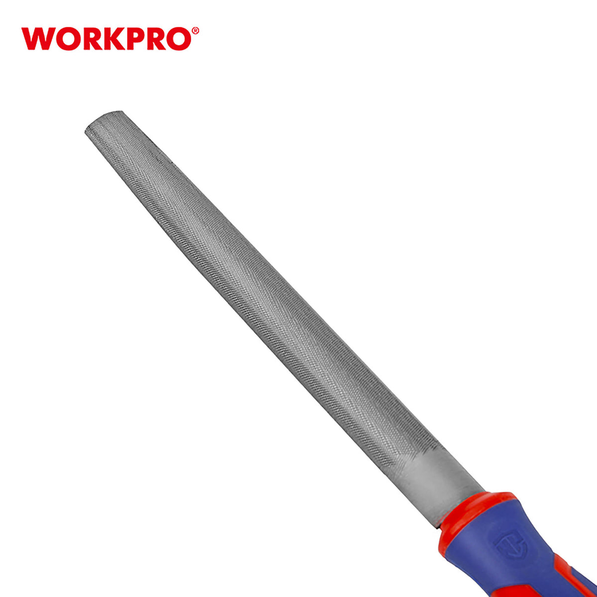 Workpro WP251003 Λίμα Σιδήρου Ημιστρόγγυλη με Αντιολισθητική Λαβή 200mm