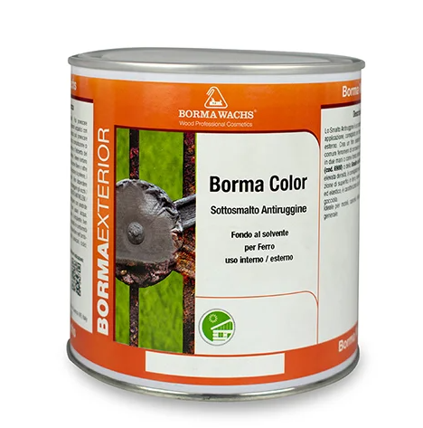 Borma Color Anti-Rust Undercoat Enamel Αντισκωριακό Αστάρι Λευκό