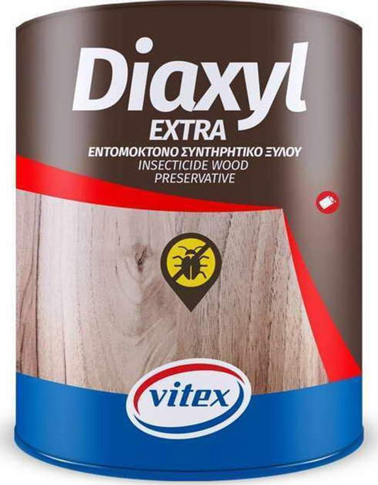 Vitex Diaxyl Extra Εντομοκτόνο Συντηρητικό Ξύλου Διαλύτου Διάφανο MAT 750ml