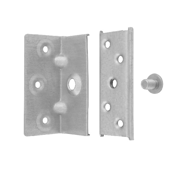 Vermetal Φεράμι Μίλι Γωνιακό Γαλβανιζέ 35x90mm (Λαμάκι-Γωνία-Βίδα) Σετ (1 τμχ)