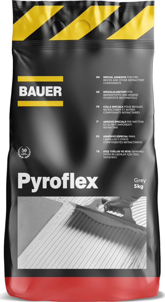 Bauer Pyroflex Κόλλα Πυρότουβλων Γκρι 5kg