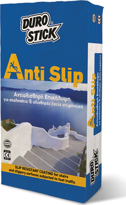 Durostick AntiSlip Αντιολισθηρή Επικάλυψη για Σκαλοπάτια και Βατές Επιφάνειες Λευκή 5kg