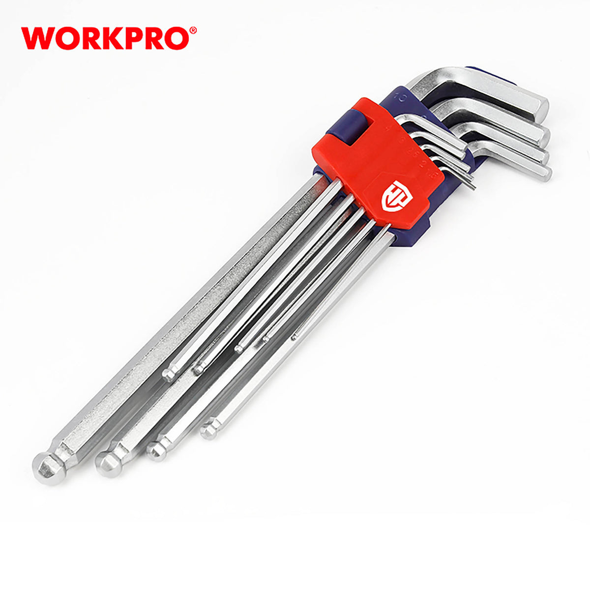 Workpro WP222007 Κλειδιά Άλλεν Μπίλιας Σετ 1.5-10 (9 τμχ)