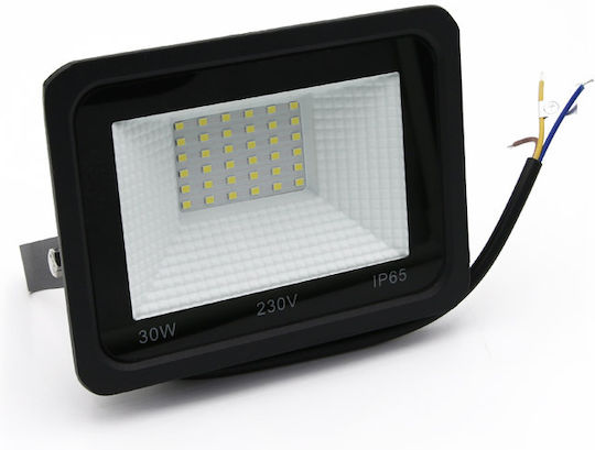 Προβολέας LED Μεταλλικός Ψυχρό Λευκό Φως 220V