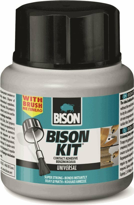 Bison Kit Βενζινόκολλα με Βουρτσάκι Μελί 125ml