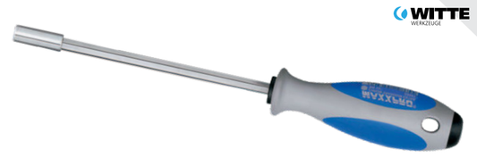 Witte Maxxpro Κατσαβίδι Καρυδάκι Εξάγωνο 1/4'' για Μύτες Μαγνητικό με Ανιολισθητική Λαβή 150mm