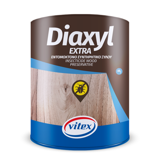 Vitex Diaxyl Extra Εντομοκτόνο Συντηρητικό Ξύλου Νερού Διάφανο MAT 750ml