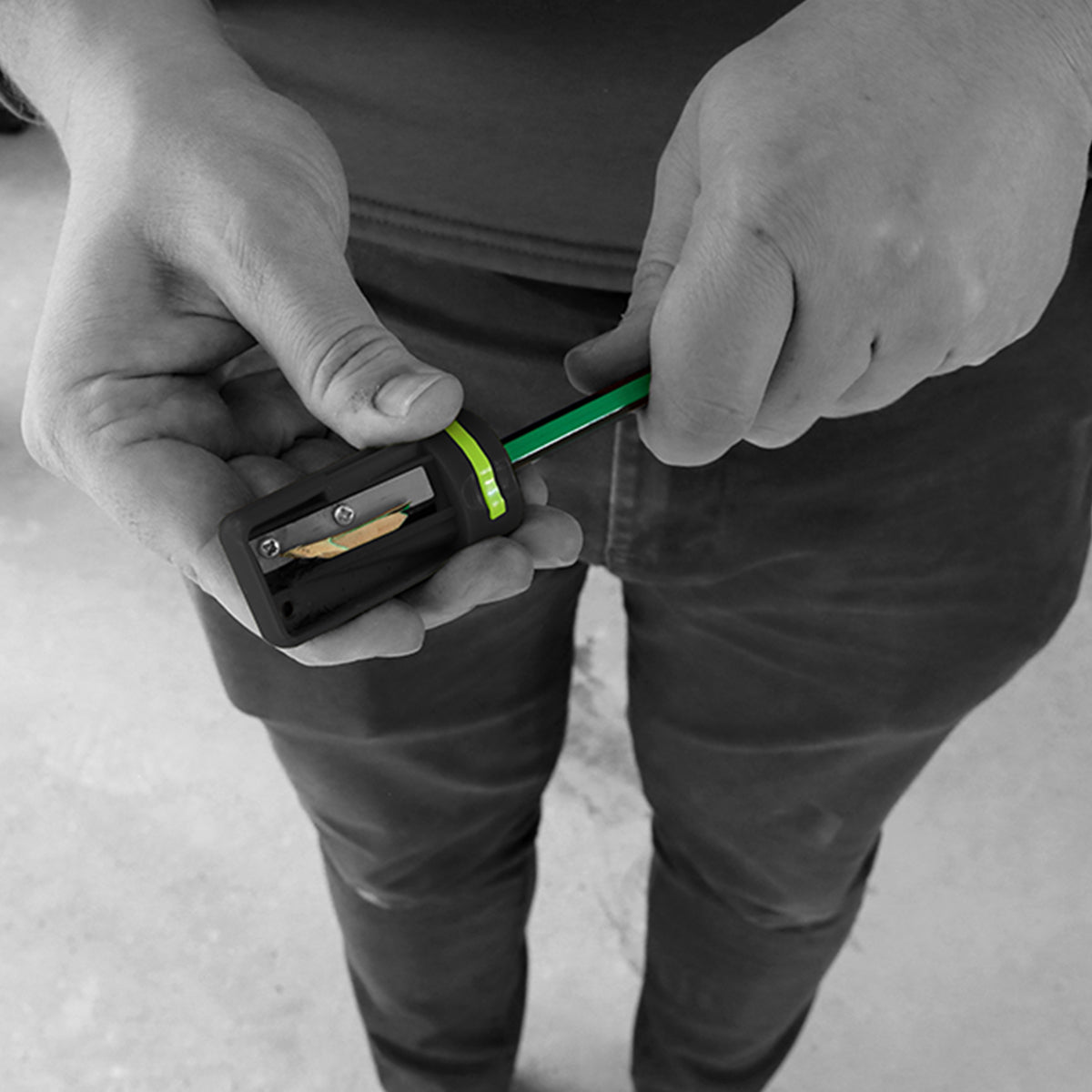 Tracer Μολύβι μαραγκών με ξύστρα 12-τμχ ACP1