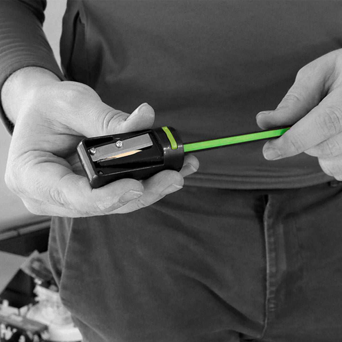 Tracer Μολύβι μαραγκών με ξύστρα 12-τμχ ACP1