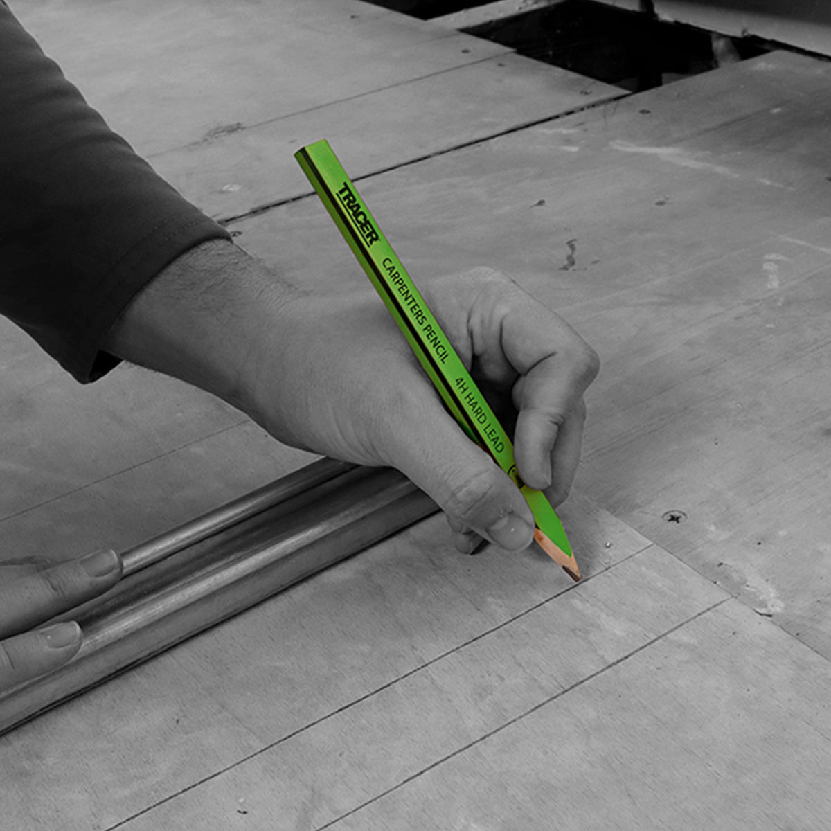 Tracer Μολύβι μαραγκών με ξύστρα 12-τμχ ACP1