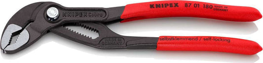 Knipex 87 01 180 Γκαζοτανάλια Cobra με Μόνωση 180mm