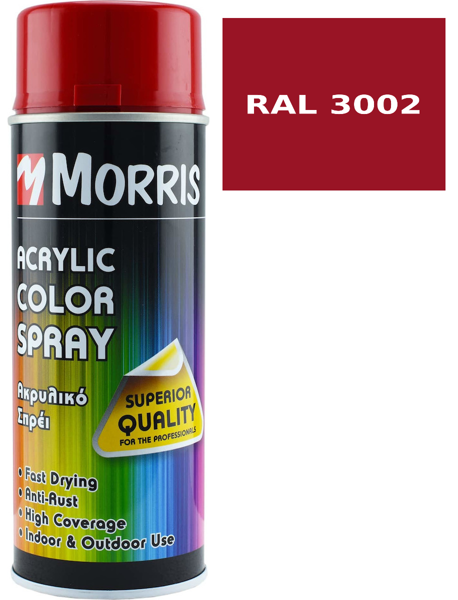 Morris Acrylic Color Spray Ακρυλικό Χρώμα 400ml