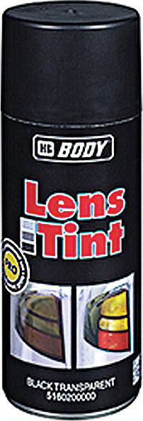 HB Body Lens Tint Μαύρο Διάφανο Βερνίκι Φαναριών Spray 400ml