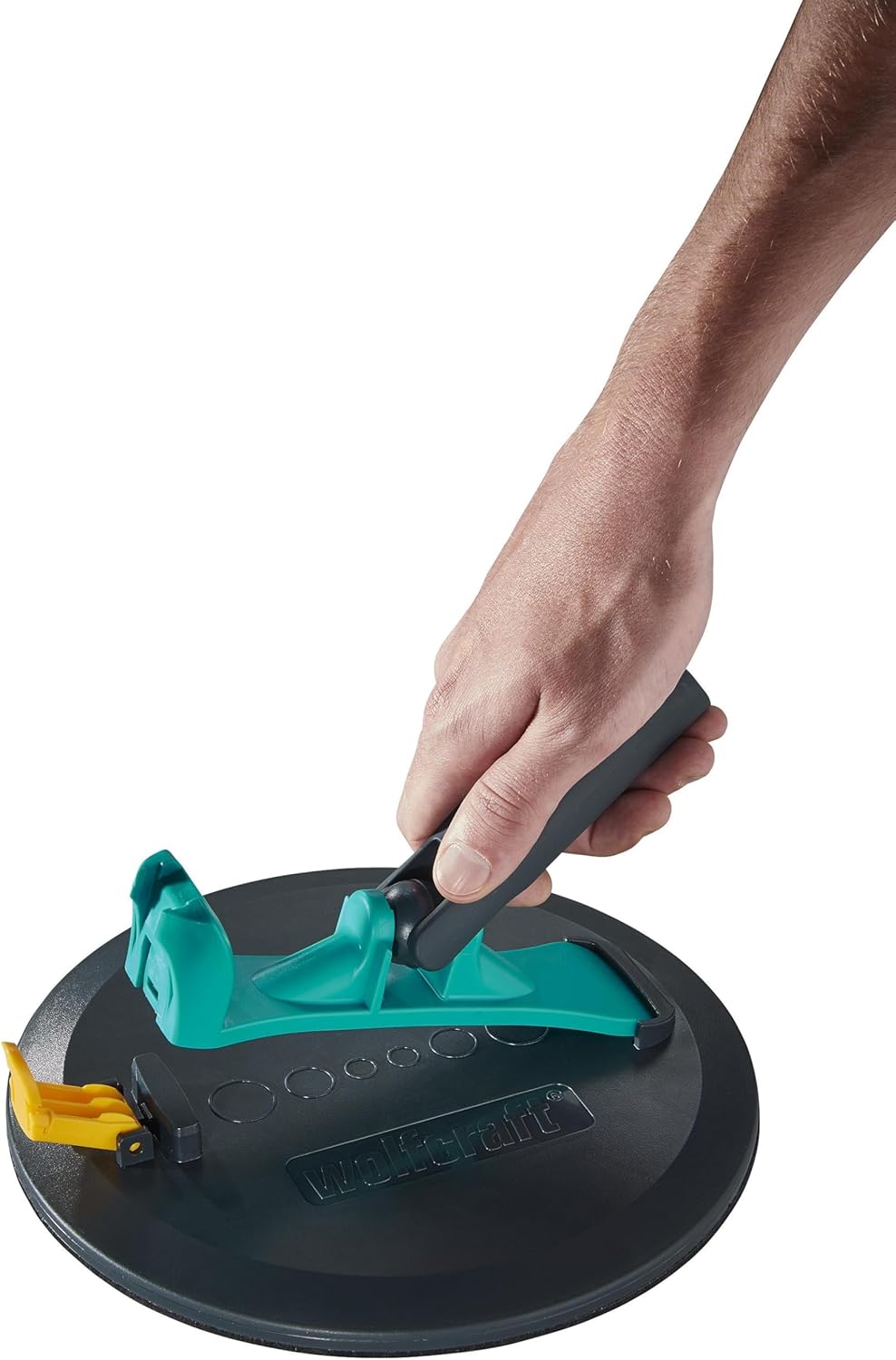 Wolfcraft Κεφαλή Τριβείο Κονταριού Velcro Φ225mm (Δεν Περιλαμβάνει Κοντάρι)