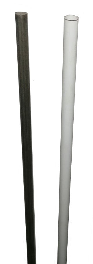 Bέργα με Πλαστικό Κάλυμμα Ημιστρόγγυλη Φ6*100cm