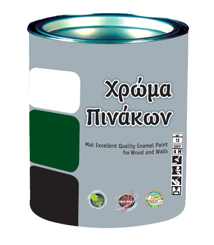 Cosmochrome Χρώμα Πινάκων Μαύρο 750ml